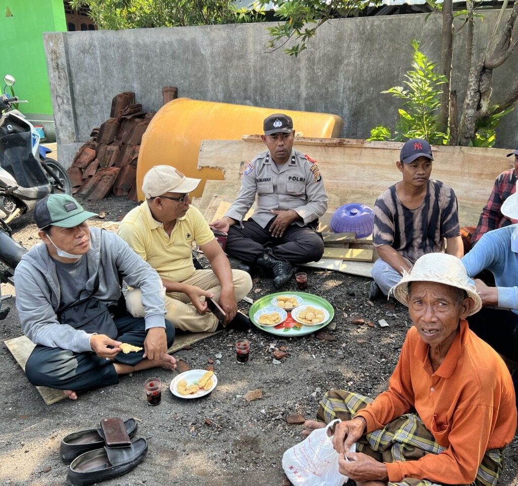 Cooling Sistem di Desa Kuranji Polisi Imbau Masyarakat Jaga Keamanan Pilkada 2024