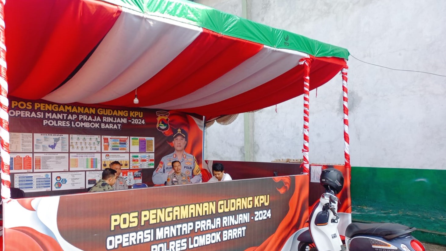 Pilkada 2024: Gudang Logistik KPU Lombok Barat Aman dan Terkendali