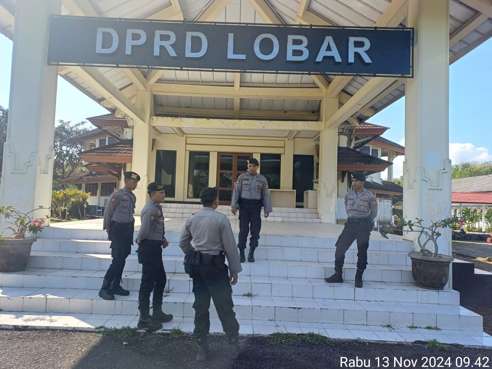 Patroli Preventif Polres Lombok Barat Dukung Pemilukada 2024 yang Aman dan Tertib