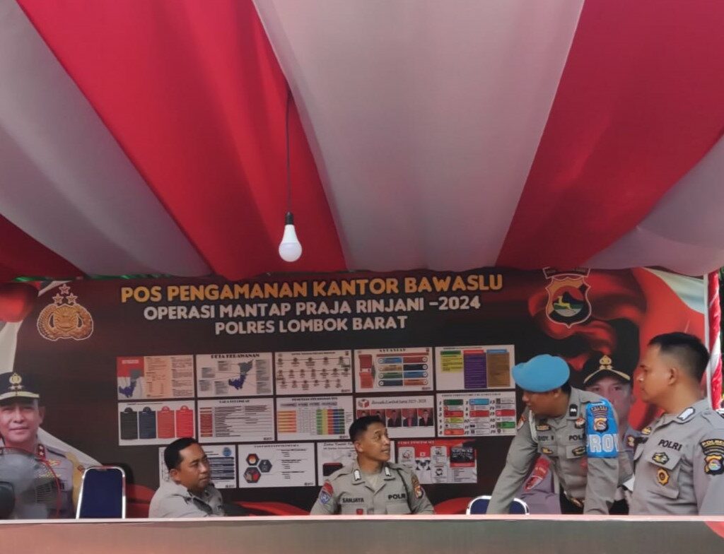 Polres Lombok Barat Cek Kesiapan Personil Jelang Pilkada 2024