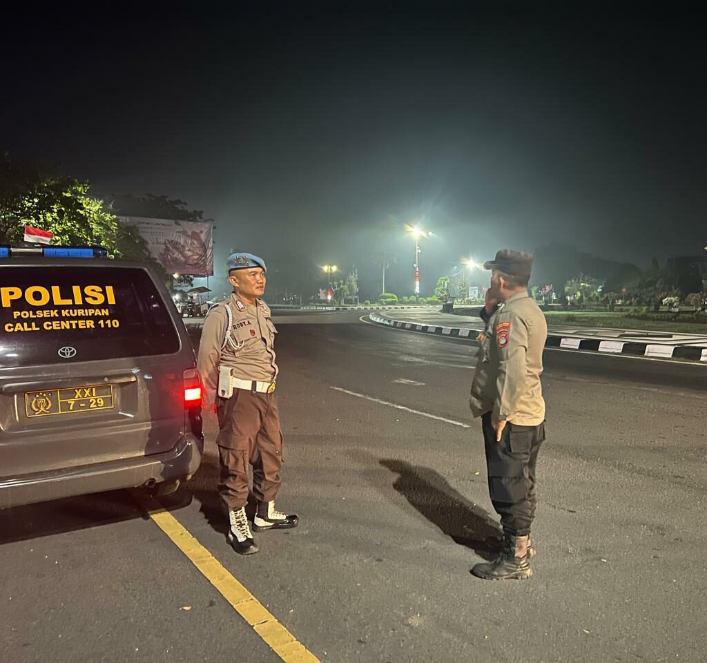 Polsek Kuripan Giat Patroli Rutin Ciptakan Keamanan Malam Hari di Lombok Barat