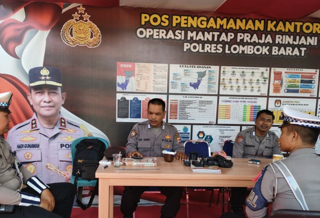 Satlantas Lombok Barat Gelar Patroli Keamanan Menjelang Pilkada 2024