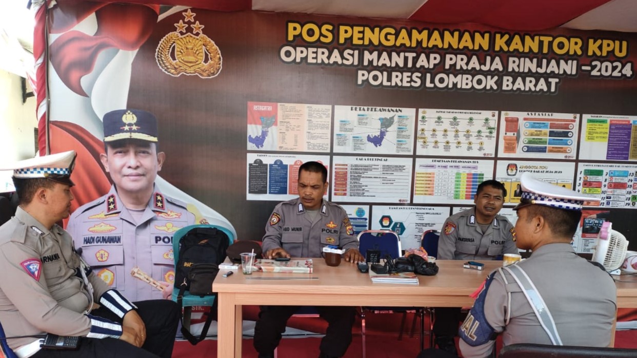 Satlantas Polres Lombok Barat Tingkatkan Keamanan Menjelang Pilkada 2024