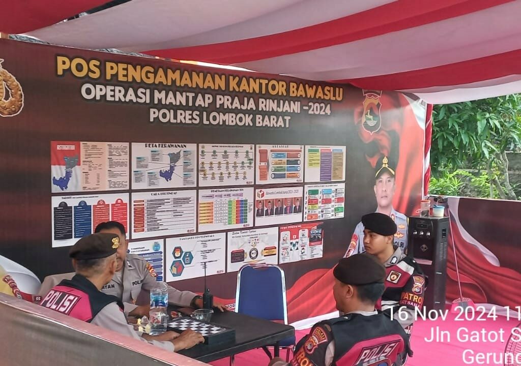 Sinergi Polres Lombok Barat dan Bawaslu, Pastikan Tahapan Pemilu Lancar