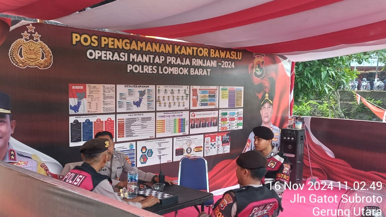 Patroli Preventif Polres Lombok Barat: Antisipasi Gangguan di Pemilukada