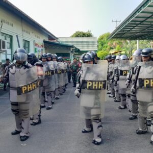 Tingkatkan Kesiagaan, Kodim Mataram Gelar Latihan PHH Jelang Pilkada