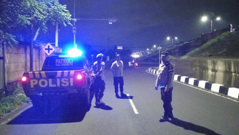 Bypass Lombok Barat Aman Terkendali Berkat Patroli Polisi