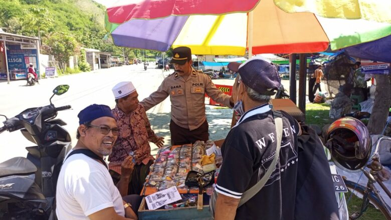 Sinergi Polri dan Pedagang Segenter, Ciptakan Kamtibmas Kondusif Pasca Pilkada