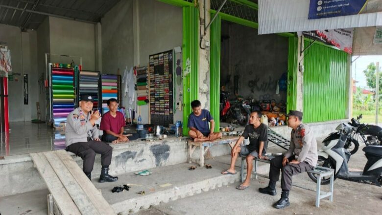 Pasca Pilkada, Polsek Kediri Jaga Kondusivitas Desa Montong Are