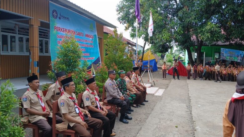 220 Pramuka Penggalang Ikuti PERSAMI di Sambik Bangkol