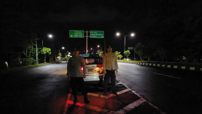 Strategi Jitu Polsek Labuapi Redam Aksi 3C di Jalur BIL II: Himbauan Humanis dan Tindakan Tegas