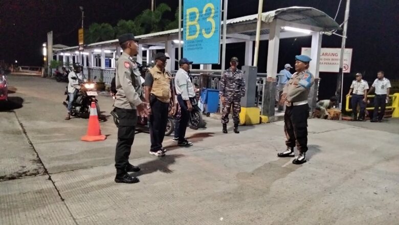 Antisipasi Kejahatan, Polisi Tingkatkan Keamanan di Pelabuhan Lembar