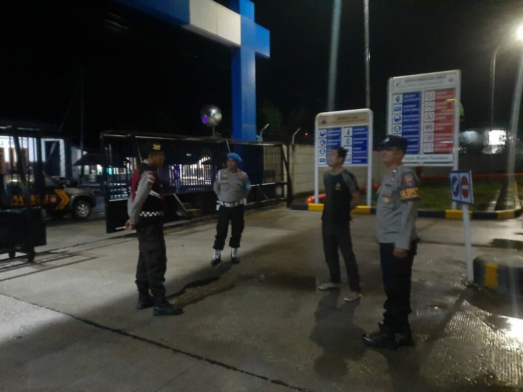 Polsek Sekotong Gencar Patroli Malam, Amankan Objek Vital LPG