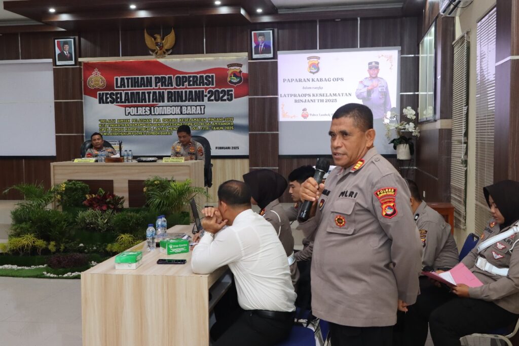 Operasi Keselamatan Rinjani 2025, Polres Lombok Barat Tingkatkan Keamanan Jelang Lebaran