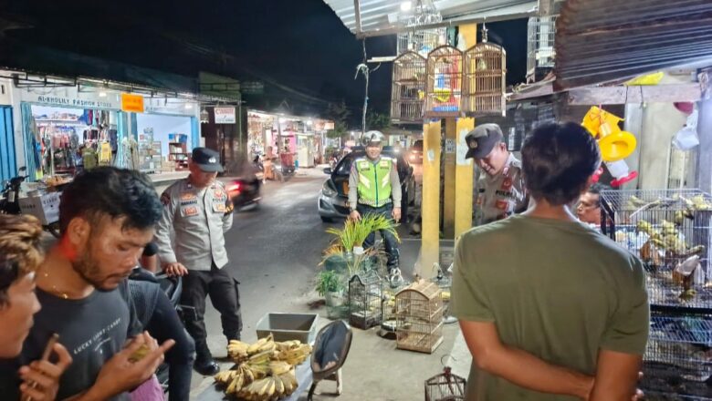 Patroli Dialogis di Desa Lelede, Polsek Kediri Tekan Gangguan Kamtibmas dan Antisipasi Narkoba