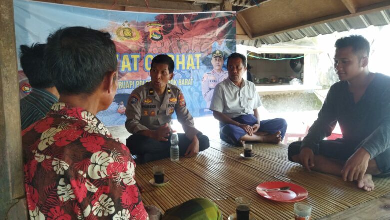 Jumat Curhat di Labuapi: Polisi Ajak Warga Jaga Kamtibmas Jelang Ramadhan dan Jauhi Narkoba