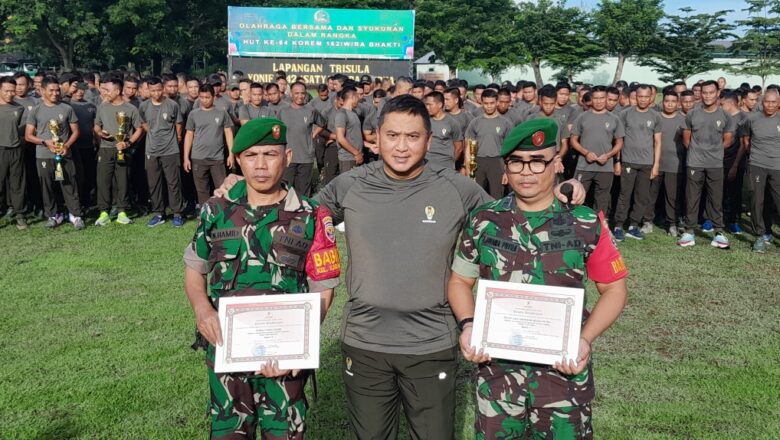 Danrem 162/WB Hadiahi Umroh Babinsa Berprestasi di NTB