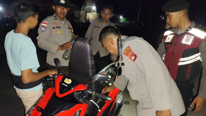 Polsek Sekotong Terjun ke Lapangan, Pastikan Keamanan Ramadan