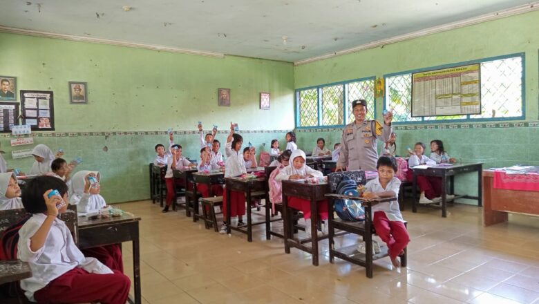 Sinergi Polisi & Sekolah: Anak Gerung Sehat dengan Makan Bergizi Gratis