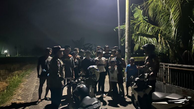 Menjelang Ramadan, Polsek Kuripan Perketat Keamanan Malam