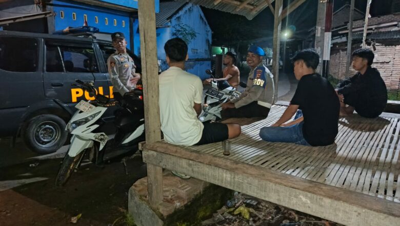 Jelang Ramadan, Polsek Kuripan Gencarkan Blue Light Patrol untuk Keamanan Warga