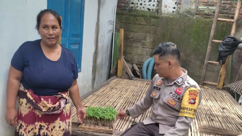 Sentuhan Polisi di Lahan Warga: Kisah Sukses Ketahanan Pangan Lombok Barat