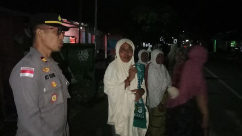 Cegah Gangguan Kamtibmas, Polsek Sekotong Intensifkan Patroli Malam