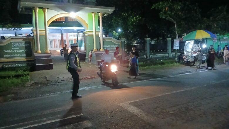 Pengamanan Ketat di Masjid Assasutaqwa, Polisi Pastikan Ibadah Tarawih Aman