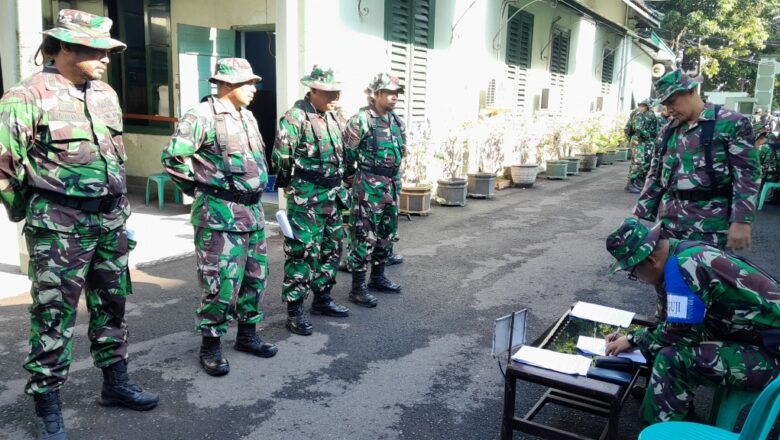 Prajurit Kodim 1606/Mataram Diuji Keterampilannya dalam UTP