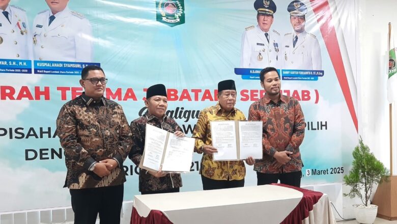 Serah Terima Jabatan Bupati KLU: Awal Baru Menuju Kemajuan 