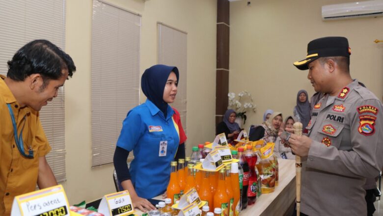 Stabilitas Harga Terjaga: Polres Lombok Barat Gelar Bazar Pasar Murah Ramadhan