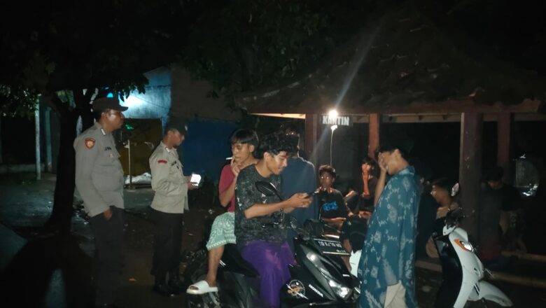 Polsek Kuripan Gencarkan Patroli Malam, Warga Merasa Lebih Aman