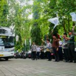 Walikota Mataram Lepas Mudik Gratis 2025 Bersama Bank NTB Syariah 