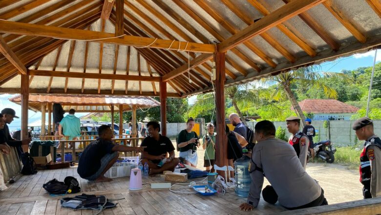 Polsek Sekotong Tingkatkan Patroli Wisata untuk Cegah Tindak Kriminal