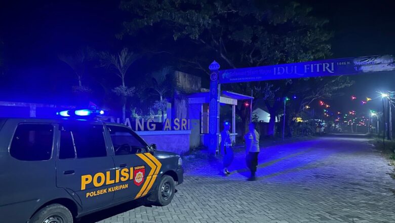 Rumah Mudik Aman! Polisi Kuripan Gencar Patroli Malam