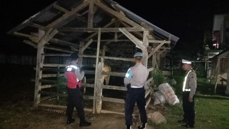 Patroli Rutin Polsek Sekotong: Upaya Jaga Kamtibmas di Lombok Barat