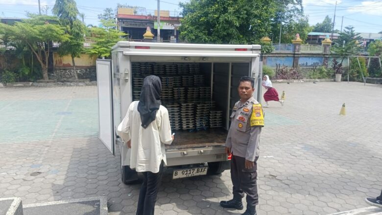 Sinergi Polri dan Pemerintah Awasi Gizi Anak di Desa Beleka