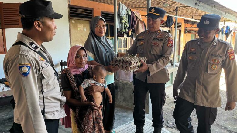 103 Pekan Beraksi, Polsek Kediri Perkuat Komitmen Lawan Stunting