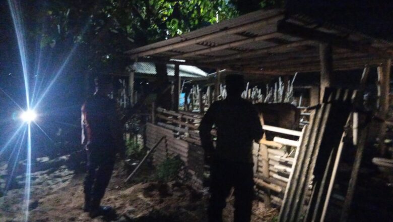 Patroli Dini Hari Polsek Sekotong Jaga Kamtibmas di Wilayah Rawan NTB
