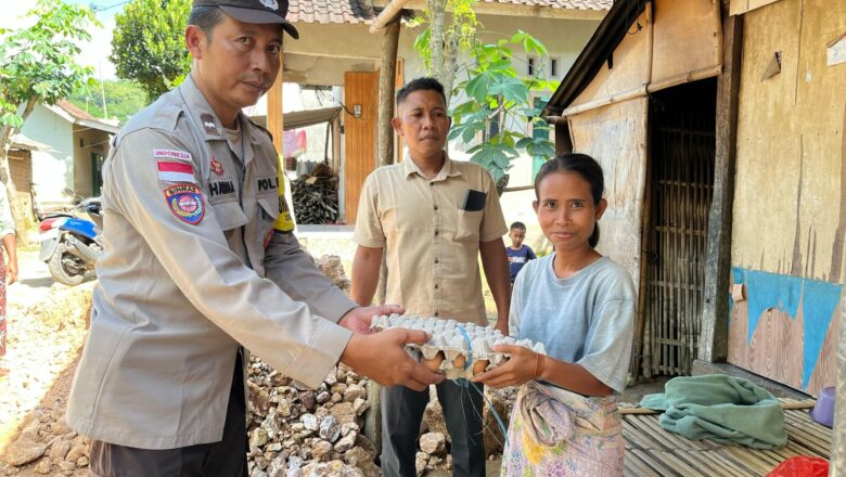 Kepedulian Polri: “Nutrisi Mantap” Tingkatkan Kesejahteraan Warga Sekotong