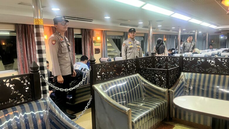 Patroli Rutin di Pelabuhan Lembar: Jaga Keamanan dan Kelancaran Penyeberangan ke Bali