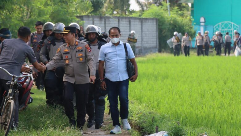Polri Amankan Eksekusi Lahan di Lombok Barat: Kapolres Tegaskan Supremasi Hukum