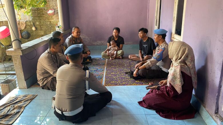 108 Kali Berlangsung, Polsek Kediri Giat Atasi Stunting di Lombok Barat