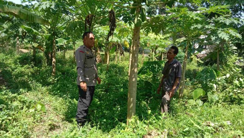 Peran Bhabinkamtibmas dalam Mendukung Kemandirian Pangan
