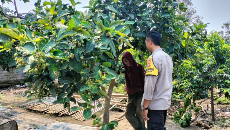 Bhabinkamtibmas Desa Labuapi Aktif Edukasi Petani Wujudkan Ketahanan Pangan