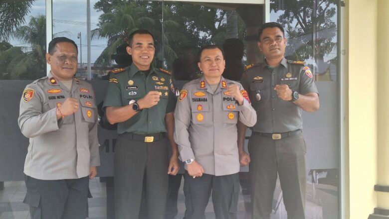 Sinergi Tiga Pilar, Dandim 1606/Mataram Lakukan Kunjungan Strategis ke Polres dan Sekda Lombok Barat