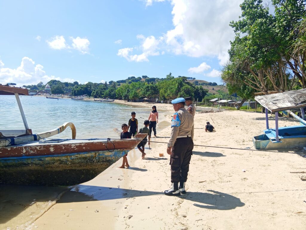 Polsek Sekotong Intensifkan Pengamanan Objek Wisata NTB