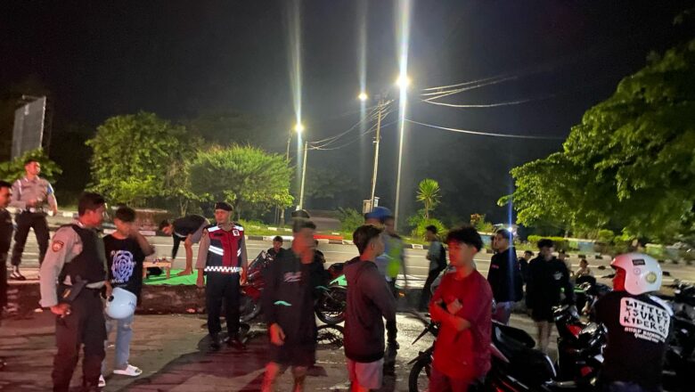 KRYD Polres Lombok Barat Sasar Tempat Hiburan, Cegah Tindak Kejahatan