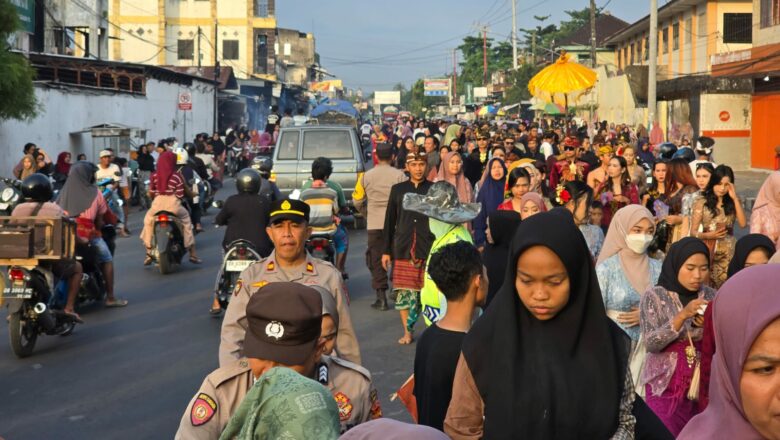 Keamanan Nyongkolan di Desa Kediri: Polri Jaga Kelancaran Acara Adat Lombok Barat