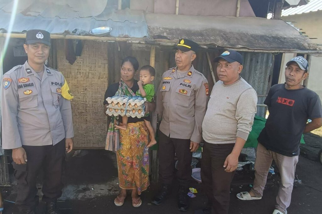 Polsek Kediri Terus Bergerak, Program Jumat Berkah Peduli Stunting Sudah Berjalan Lebih dari Dua Tahun